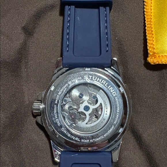 Stührling Blue Watch with Box - Picture 3 of 5